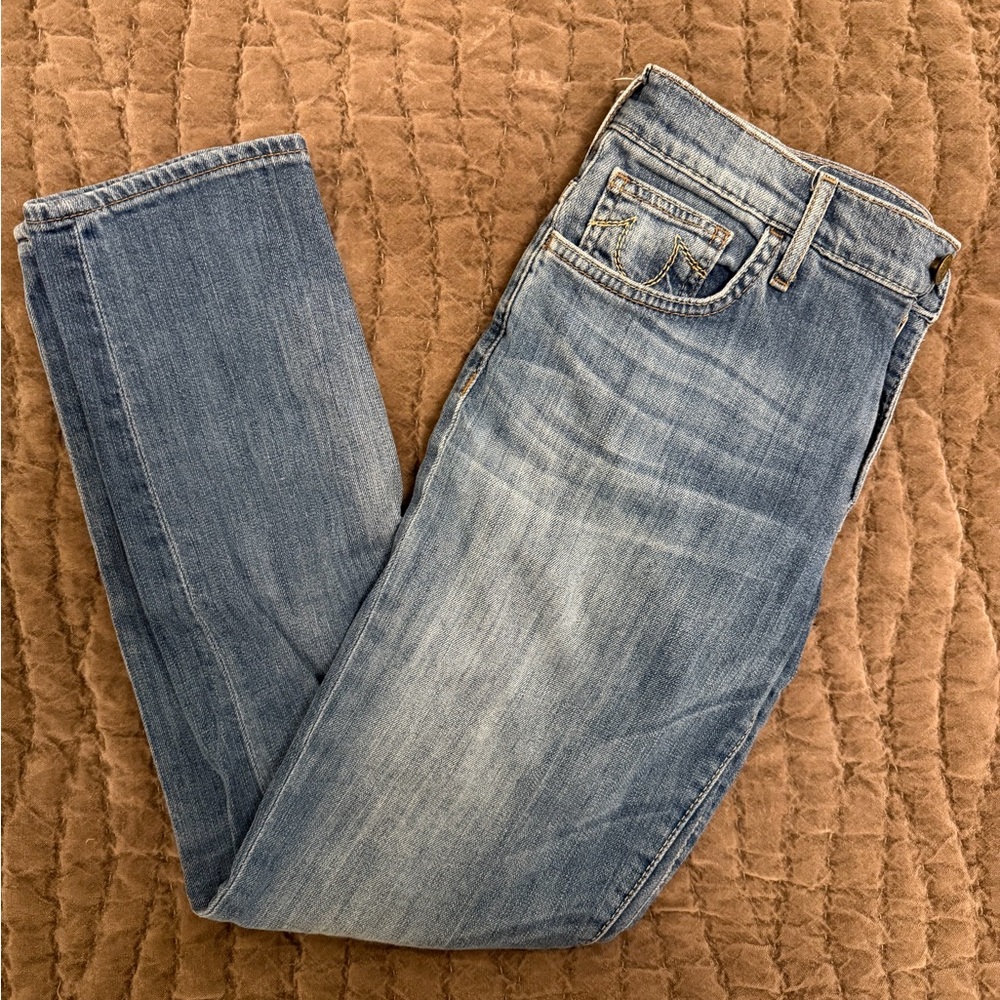 True Religion Audrey Slim Boyfriend Jeans